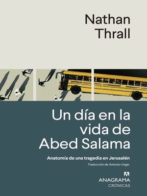 cover image of Un día en la vida de Abed Salama